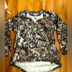 Sitka men’s core heavy weight zip tee 2XL